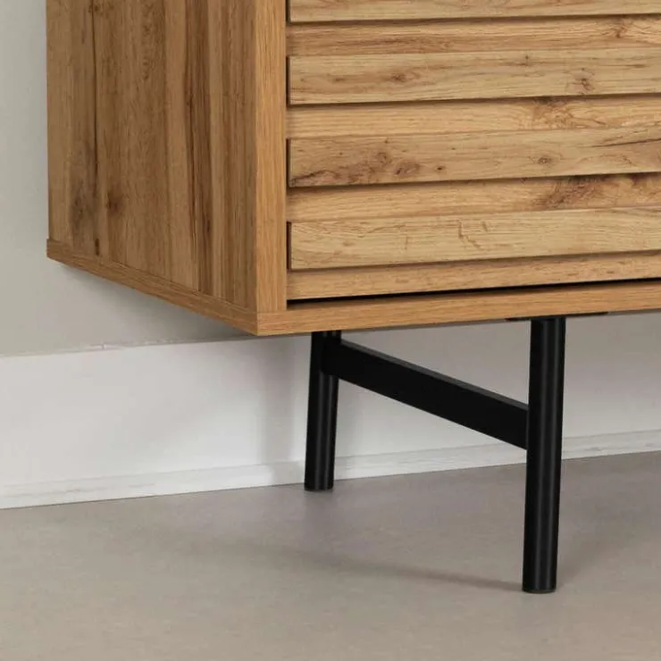 Meubles South Shore TV Stand with Drawers 70" - South Shore Nordik Oak Clearance