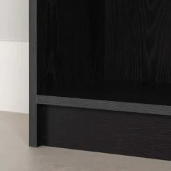 Meubles South Shore TV Stand with Electric Fireplace 60" - South Shore Black Oak Hot