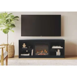 Meubles South Shore TV Stand with Electric Fireplace 60