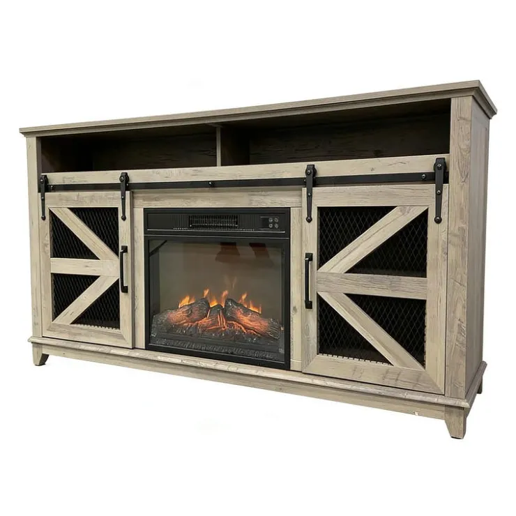 TV Stand with Electric Fireplace 66" Online