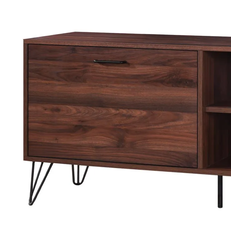 TV Stand with Storage - 48" Brown Best