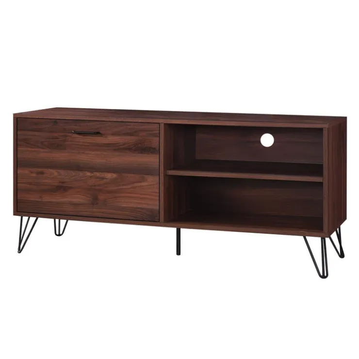 TV Stand with Storage - 48" Brown Best