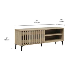 TV Stand with Storage - 48" White New