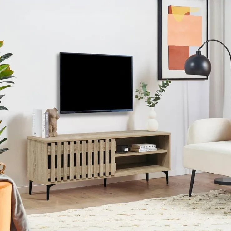 TV Stand with Storage - 48" White New