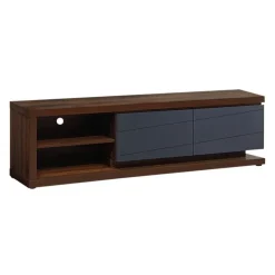 TV Stand with Storage - 71" Brown / Dark Grey Hot