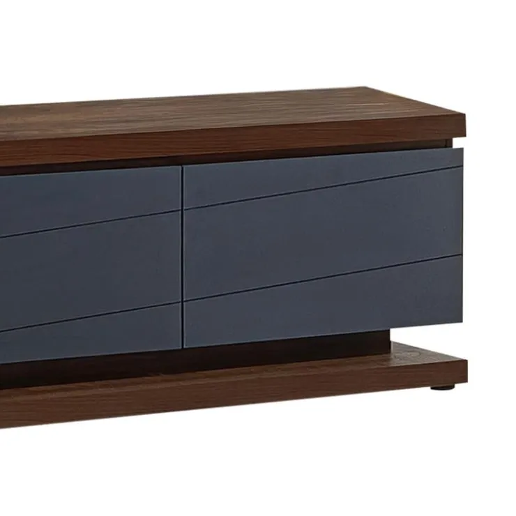 TV Stand with Storage - 71" Brown / Dark Grey Hot