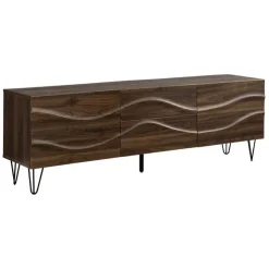 Monarch TV Stand with Storage 72" - Brown New