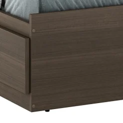 SUA-V Twin Bed with 3-Drawer Storage and Headboard (39