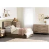Meubles South Shore Twin Bed with 3-Drawer Storage and Headboard (39") - South Shore