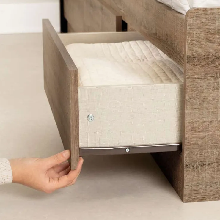 Meubles South Shore Twin Bed with 3-Drawer Storage and Headboard (39") - South Shore
