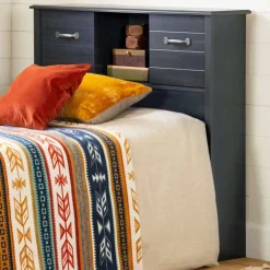 Meubles South Shore Twin Bookcase Headboard (39'') - South Shore BLUEBERRY Sale