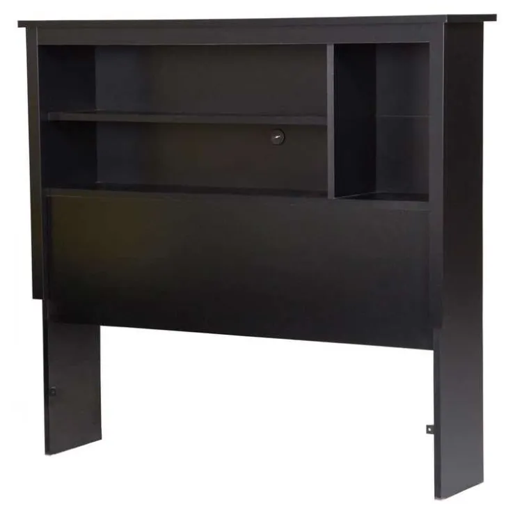 Meubles South Shore Twin Bookcase Headboard (39") - South Shore PURE BLACK Best