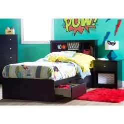 Meubles South Shore Twin Bookcase Headboard (39