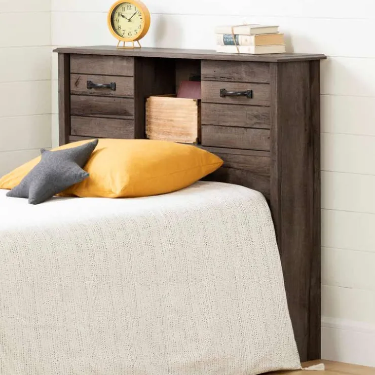 Meubles South Shore Twin Bookcase Headboard 39'' - South Shore FALL OAK