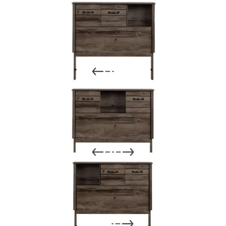 Meubles South Shore Twin Bookcase Headboard 39'' - South Shore FALL OAK