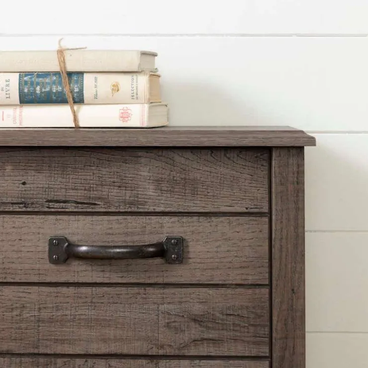Meubles South Shore Twin Bookcase Headboard 39'' - South Shore FALL OAK