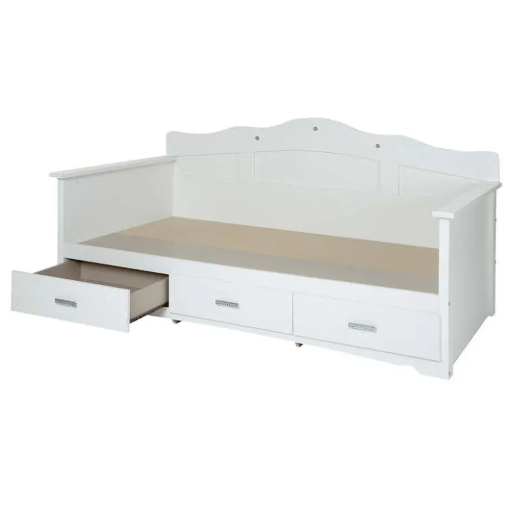Meubles South Shore Twin Daybed with 3-Drawer Storage (39") - South Shore PURE WHITE Discount