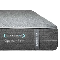 Dreamstar Twin Extra Firm Mattress with Pocket Coils- 39" Grey Clearance