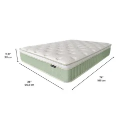 Twin Medium-Firm Hybrid Mattress-in-a-Box - 39
