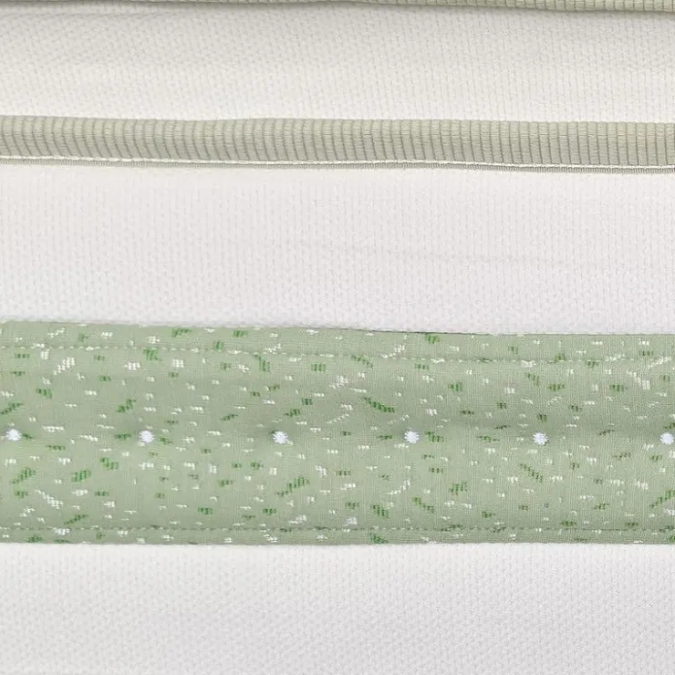Twin Medium-Firm Hybrid Mattress-in-a-Box - 39" Green/White Best