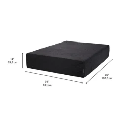 Dreamstar Twin Medium-Firm Memory Foam Mattress-in-a-Box - 39