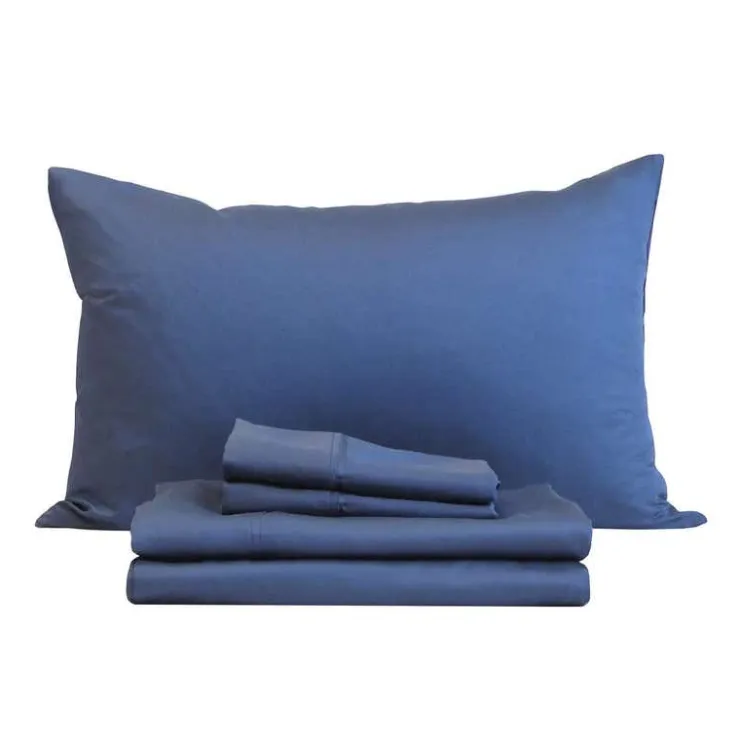 Twin XL Bamboo Bed Sheet Set - Blue Blue Moon Hot