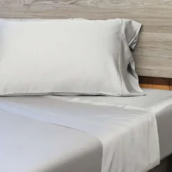 Twin XL Bamboo Bed Sheet Set - Cement Grey Best