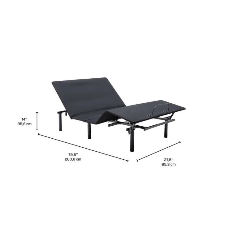 Twin XL Electric Bed - 39" x 80" GREY Discount