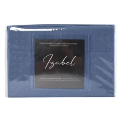 Twin XL Microfibre Bed Sheet Set - Blue Blue Moon Outlet