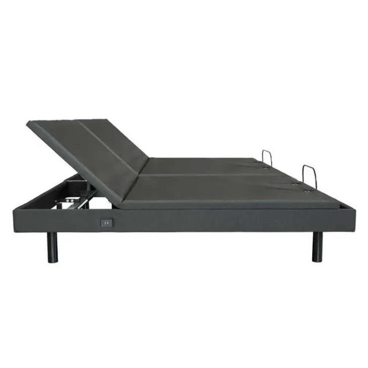 Two Twin XL Electric Bases - 2x 39" x 80" Grey/Black Outlet