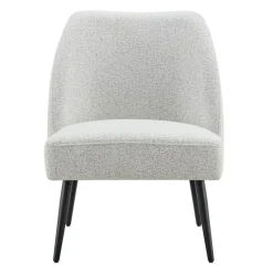 Upholstered Accent Armchair Natural Outlet