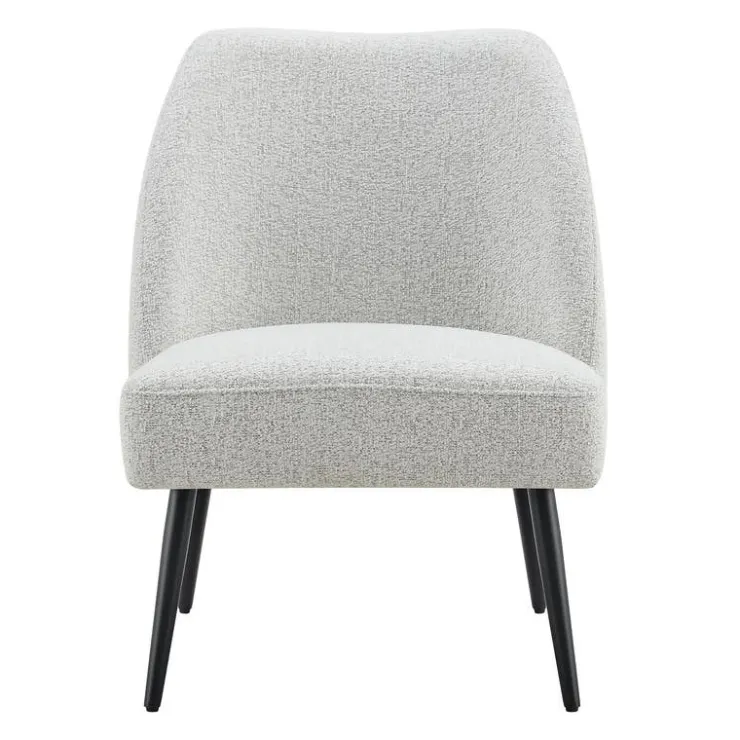 Upholstered Accent Armchair Natural Outlet