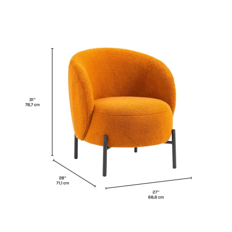 Upholstered Chair - Caramel Best