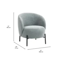 Upholstered Chair - Grey