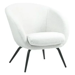 Upholstered Chair - White Discount