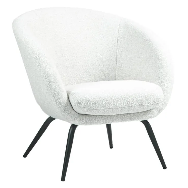 Upholstered Chair - White Discount