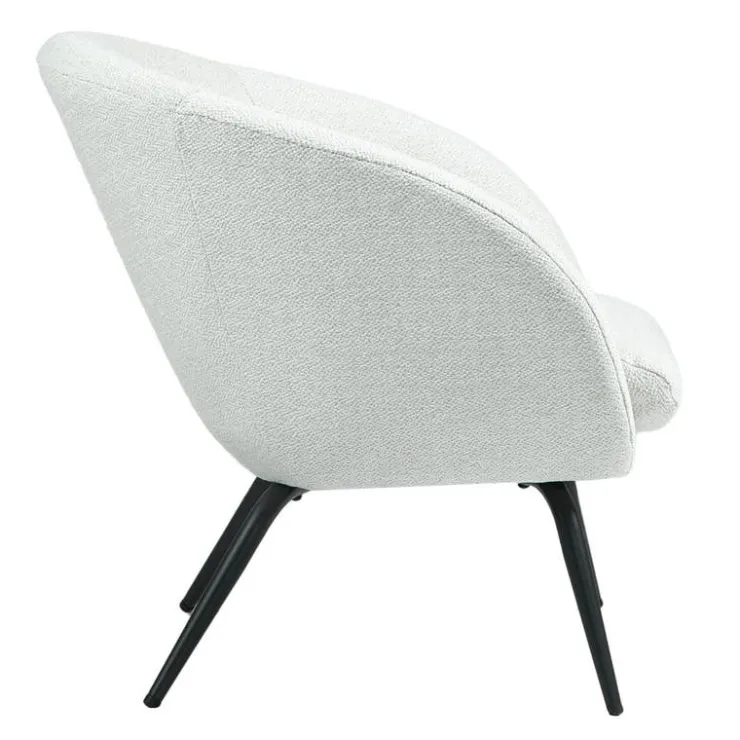 Upholstered Chair - White Discount