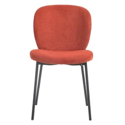 Upholstered Chairs (Set of 2) - Brick Red