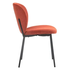 Upholstered Chairs (Set of 2) - Brick Red