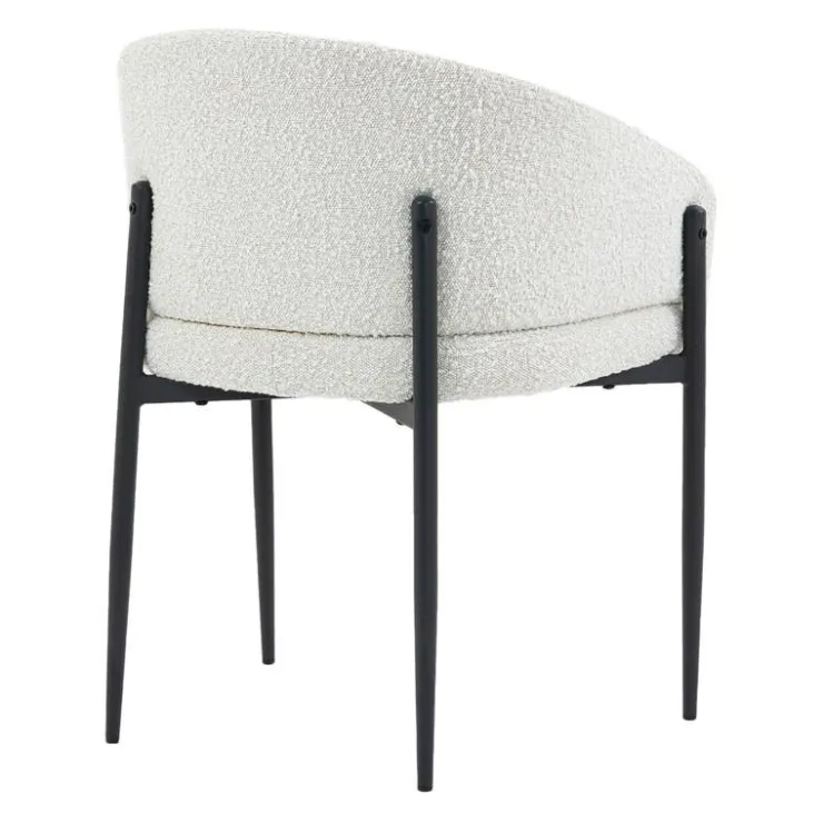 Upholstered Chairs (Set of 2) - White Ivory New