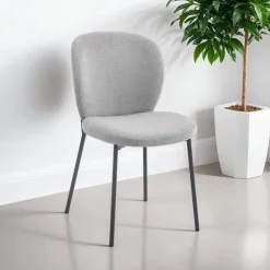 Upholstered Chairs (Set of 2) - Grey Mist Grey Online