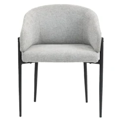 Upholstered Chairs (Set of 2) - Grey Sale