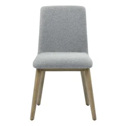 Upholstered Chairs (Set of 2) - Grey Grey / Naturel Hot