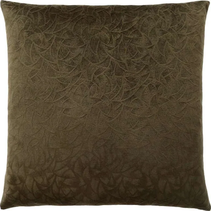 Monarch Velvet Accent Pillow 18" Green