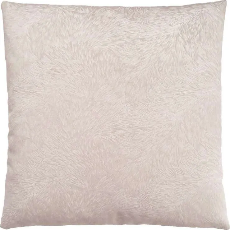 Monarch Velvet Accent Pillow 18" Light Taupe Best