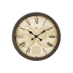 Monarch Wall Clock Brown Sale