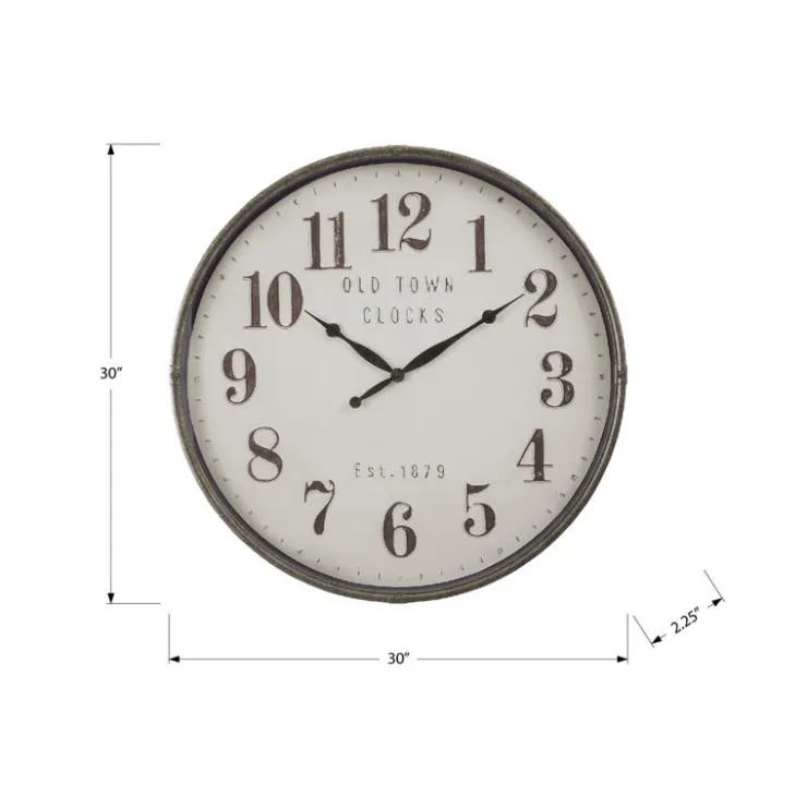 Monarch Wall Clock Brown Online