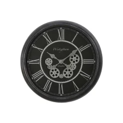 Monarch Wall Clock Black Outlet