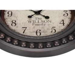 Monarch Wall Clock Brown Discount