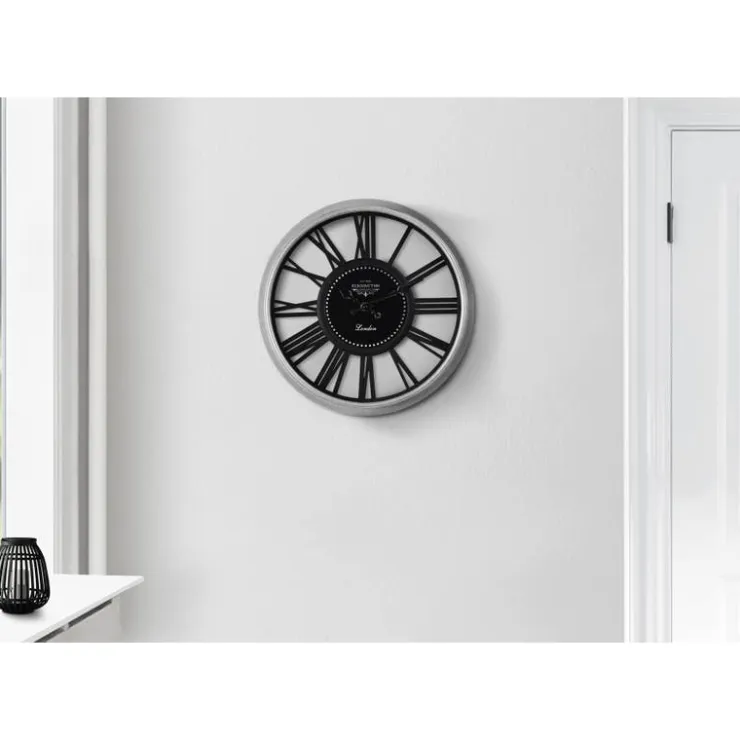 Monarch Wall Clock Black Outlet